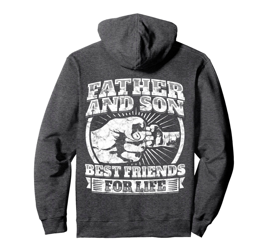Father And Son Gift Matching Outfit Hoodie - Fun Novelty Design Men Women - T-Shirt, Sweatshirt, Hoodie