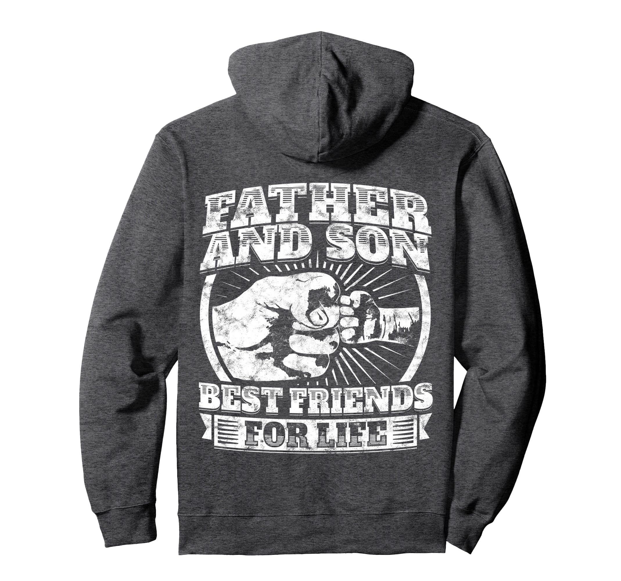 Father And Son Gift Matching Outfit Hoodie - Fun Novelty Design Men Women - T-Shirt, Sweatshirt, Hoodie