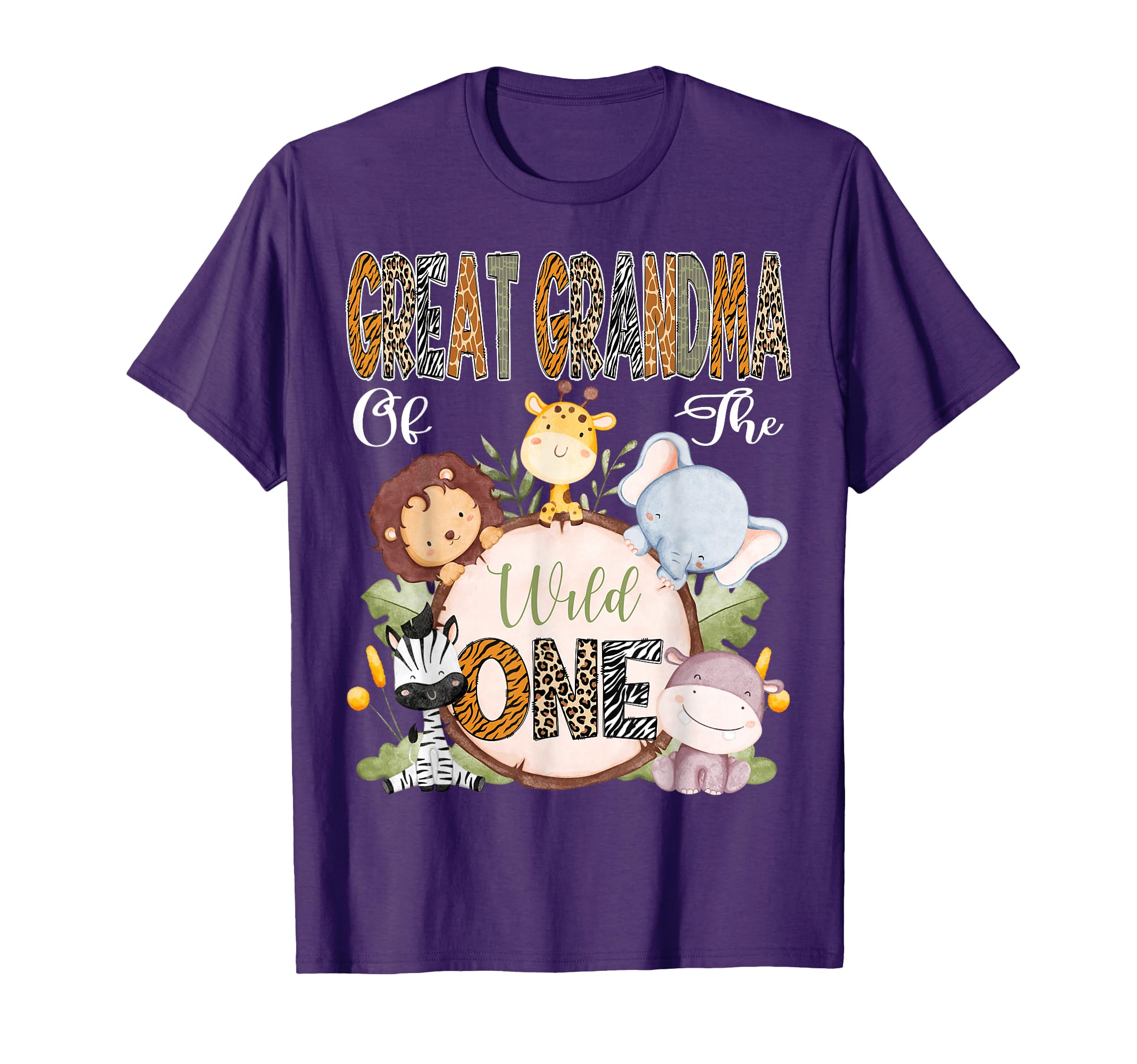Great Grandma Wild One 1St Birthday T-Shirt - Fun Novelty Design Unisex - T-Shirt, Sweatshirt, Hoodie