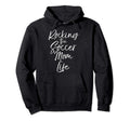 Mothers Day Gift Rocking Soccer Mom Hoodie - Custom Art Print for Adults - T-Shirt, Sweatshirt, Hoodie