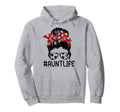 Aunt Life Soccer Mothers Day Funny Hoodie - Aesthetic Graphic for Adults - T-Shirt, Sweatshirt, Hoodie