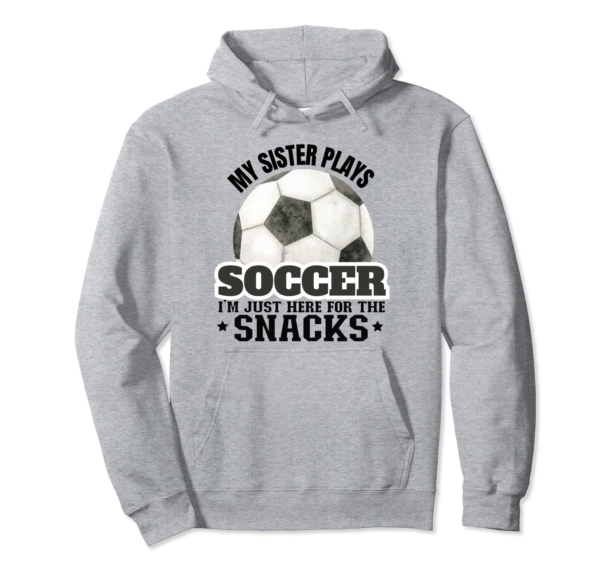 Soccer Siblings Soccer Player Hoodie - Casual Everyday Wear Men Women - T-Shirt, Sweatshirt, Hoodie