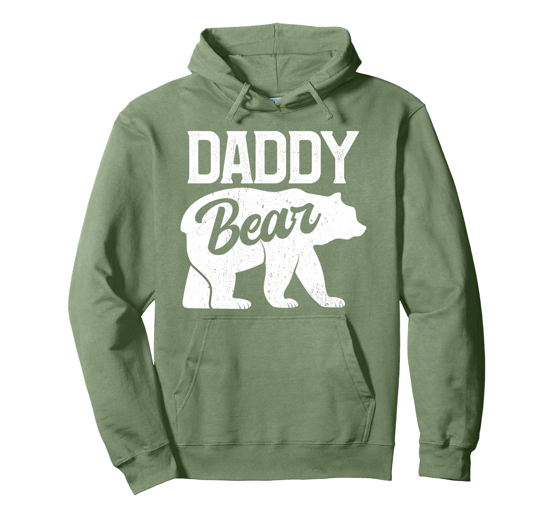 Daddy Bear Funny Dad Papa Fathers Day Hoodie - Custom Art Print Unisex - T-Shirt, Sweatshirt, Hoodie