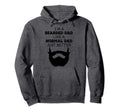 Im Bearded Dad Like Normal Dad Just Hoodie - Custom Art Print Men Women - T-Shirt, Sweatshirt, Hoodie