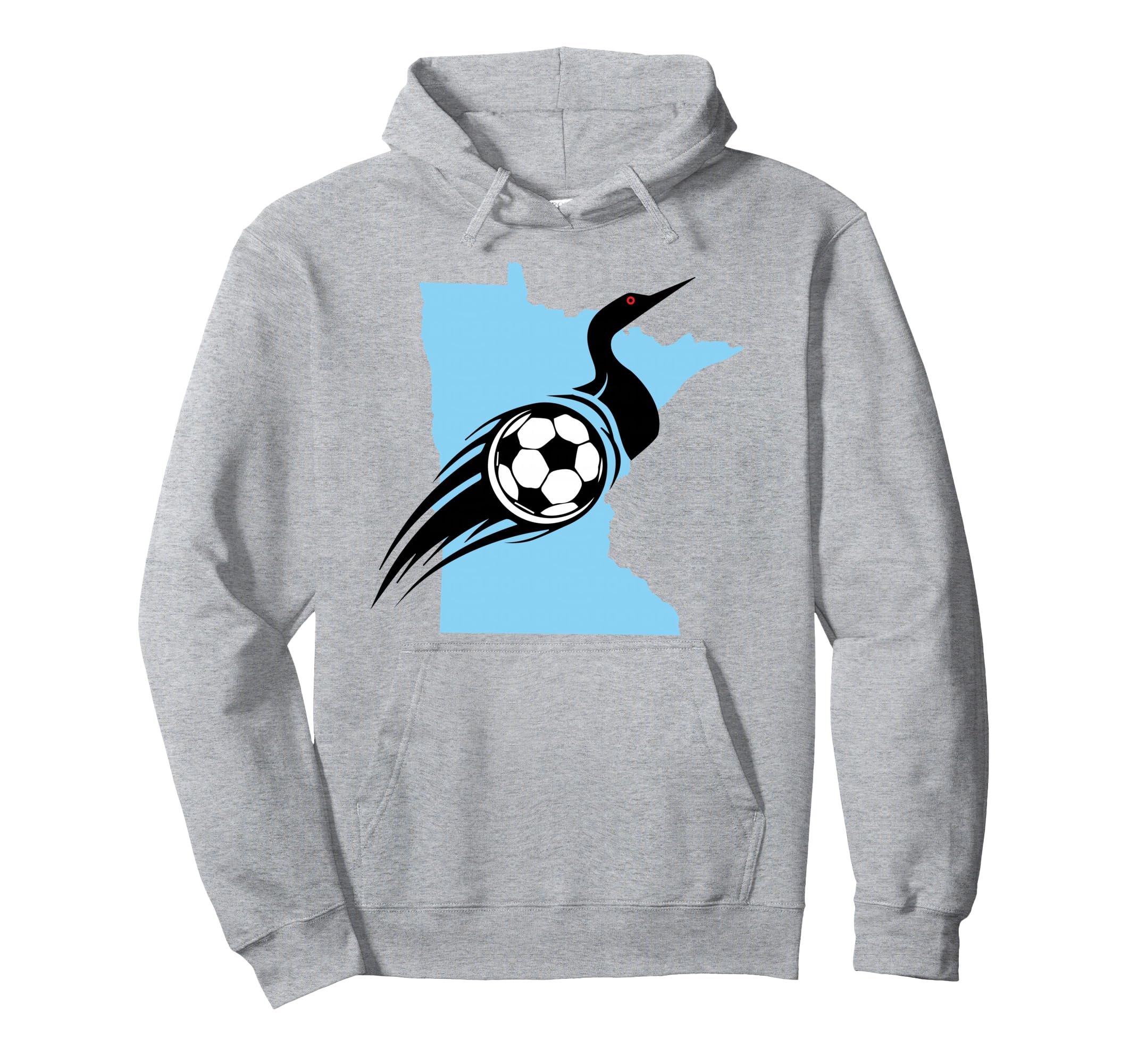 Minnesota Soccer Loon Hoodie - Novelty Apparel Men Women - T-Shirt, Sweatshirt, Hoodie