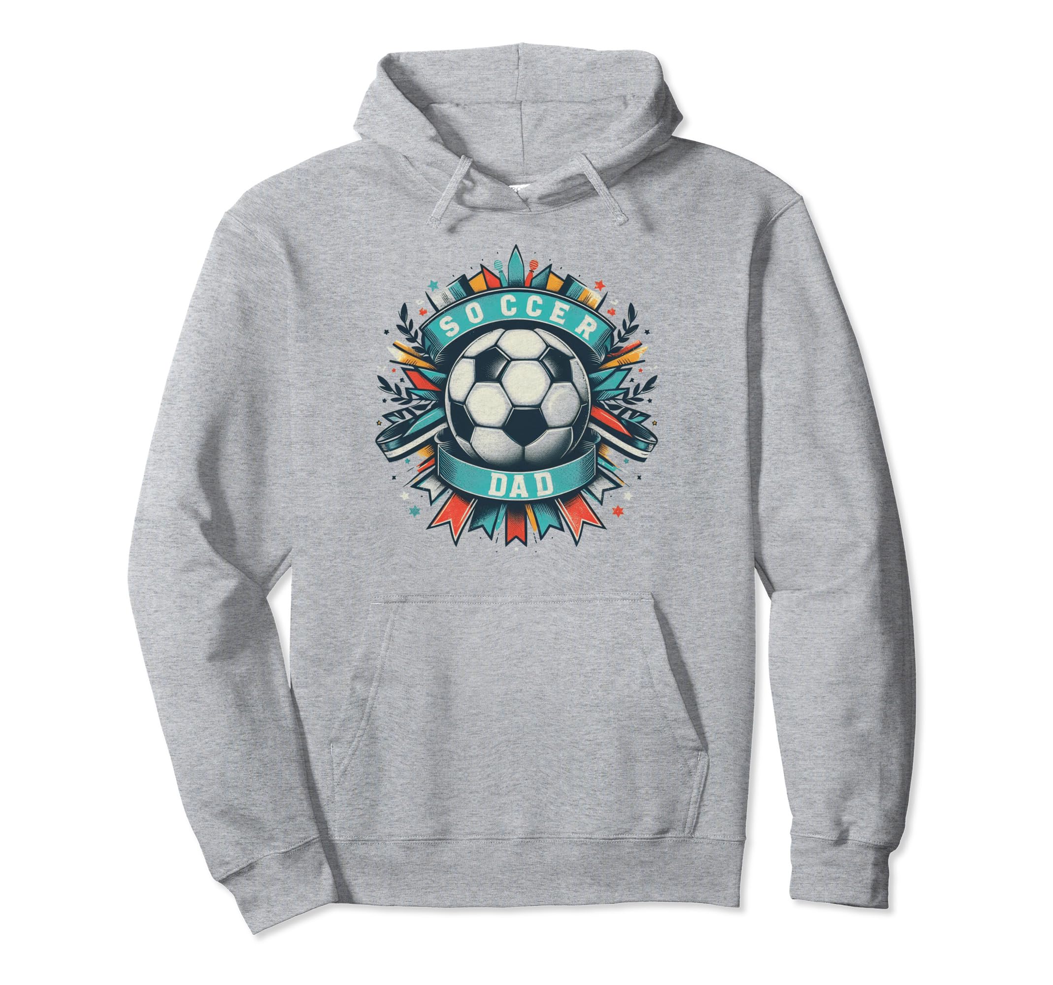 Soccer Dad Family Matching Dad Hoodie - Custom Art Print for Adults - T-Shirt, Sweatshirt, Hoodie