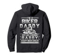 Mens I Am Biker Papa Gift Fathers Hoodie - Novelty Apparel Unisex - T-Shirt, Sweatshirt, Hoodie