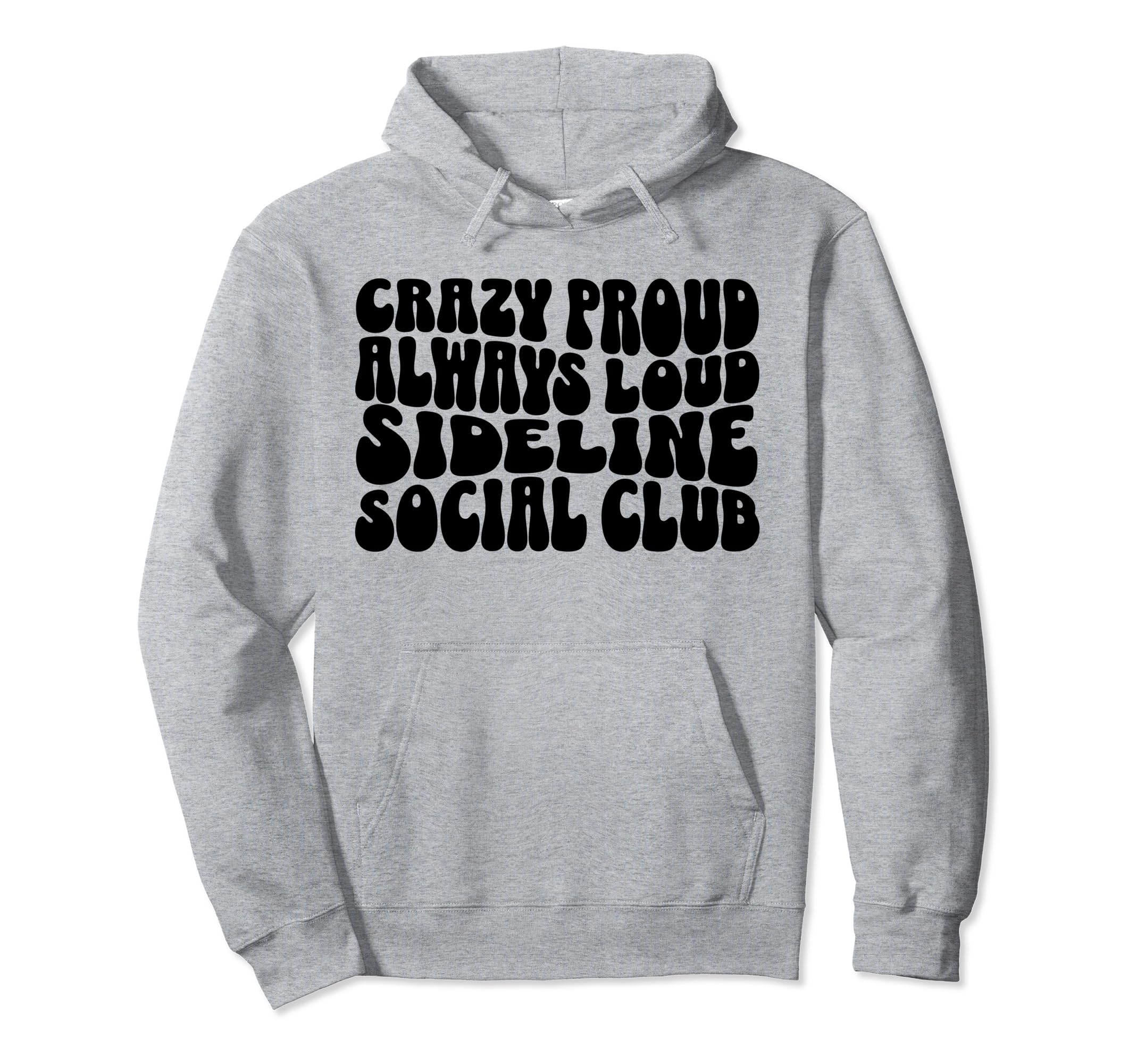 Sideline Social Club Soccer Mom Hoodie - Minimalist Print Unisex - T-Shirt, Sweatshirt, Hoodie