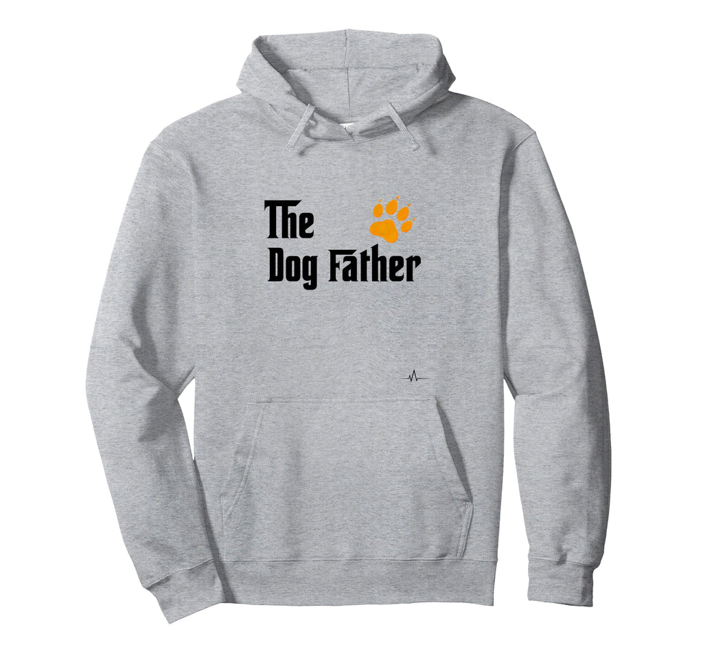 Dog Father Pet Funny Dog Dad Hoodie - Minimalist Print Men Women - T-Shirt, Sweatshirt, Hoodie