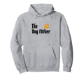 Dog Father Pet Funny Dog Dad Hoodie - Minimalist Print Men Women - T-Shirt, Sweatshirt, Hoodie