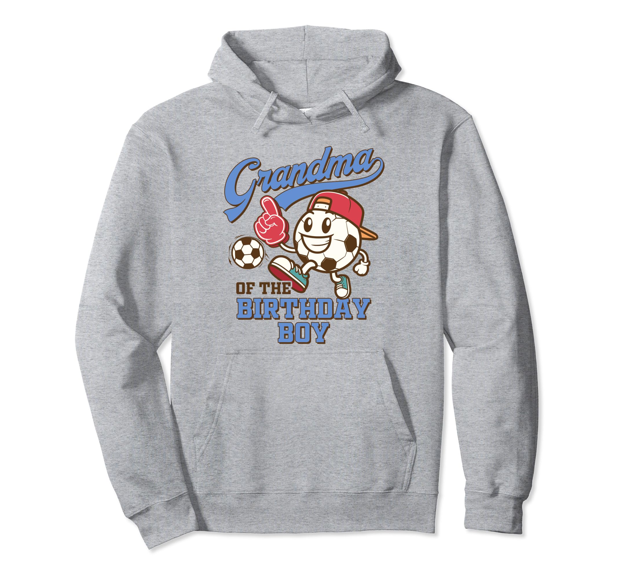 Soccer Grandma Birthday Family Grandma Hoodie - Custom Art Print Men Women - T-Shirt, Sweatshirt, Hoodie