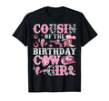 Cousin Birthday Cow Rodeo Cow Birthday T-Shirt - Unique Graphic Unisex - T-Shirt, Sweatshirt, Hoodie