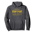 Grandpa Pop Pop Gift Best Pop Pop Galaxy Hoodie - Unique Graphic Men Women - T-Shirt, Sweatshirt, Hoodie
