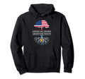American Grown Argentine Roots Hoodie - Casual Everyday Wear Men Women - T-Shirt, Sweatshirt, Hoodie