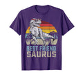 Best Friendsaurus T Rex Dinosaur Best T-Shirt - Custom Art Print Unisex - T-Shirt, Sweatshirt, Hoodie