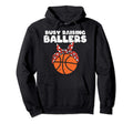 Busy Raising Ballers Basketball Mom Funny Hoodie - Custom Art Print Unisex - T-Shirt, Sweatshirt, Hoodie