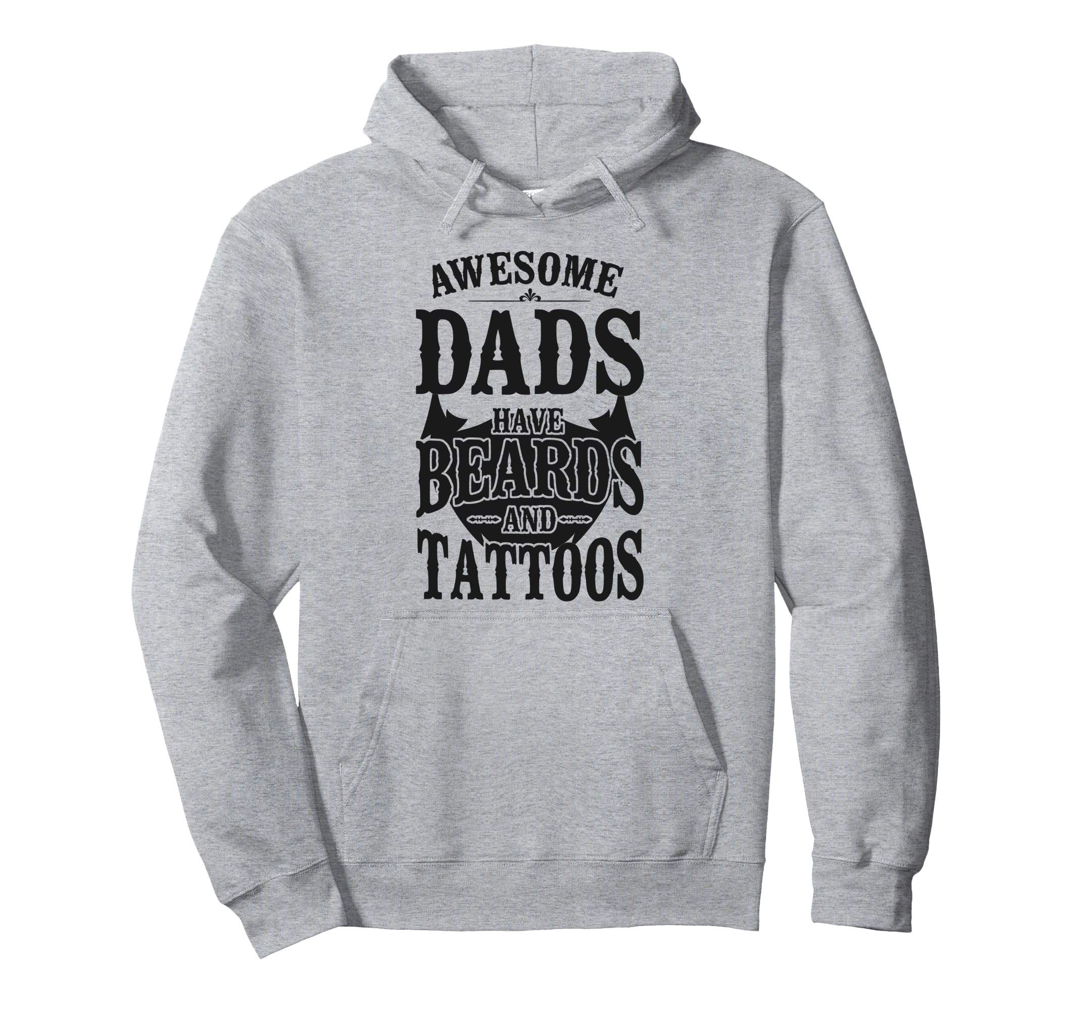 Beard Lover Bearded Dad Awesome Dads Hoodie - Aesthetic Graphic for Adults - T-Shirt, Sweatshirt, Hoodie