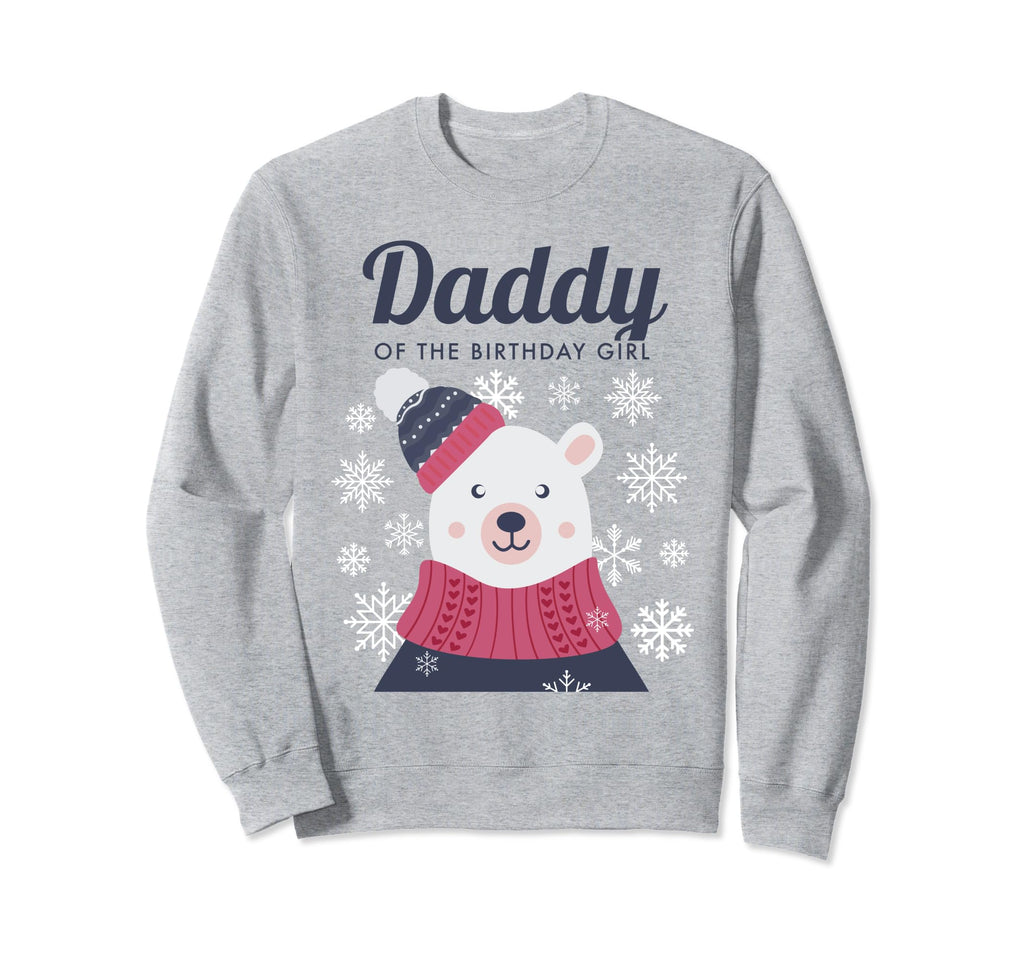 Daddy Dad Papa Polar Bear Sweatshirt - Custom Art Print for Adults - T-Shirt, Sweatshirt, Hoodie