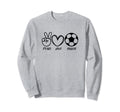 Peace Sign Hippe Symbol Peace Love Sweatshirt - Novelty Apparel Unisex - T-Shirt, Sweatshirt, Hoodie