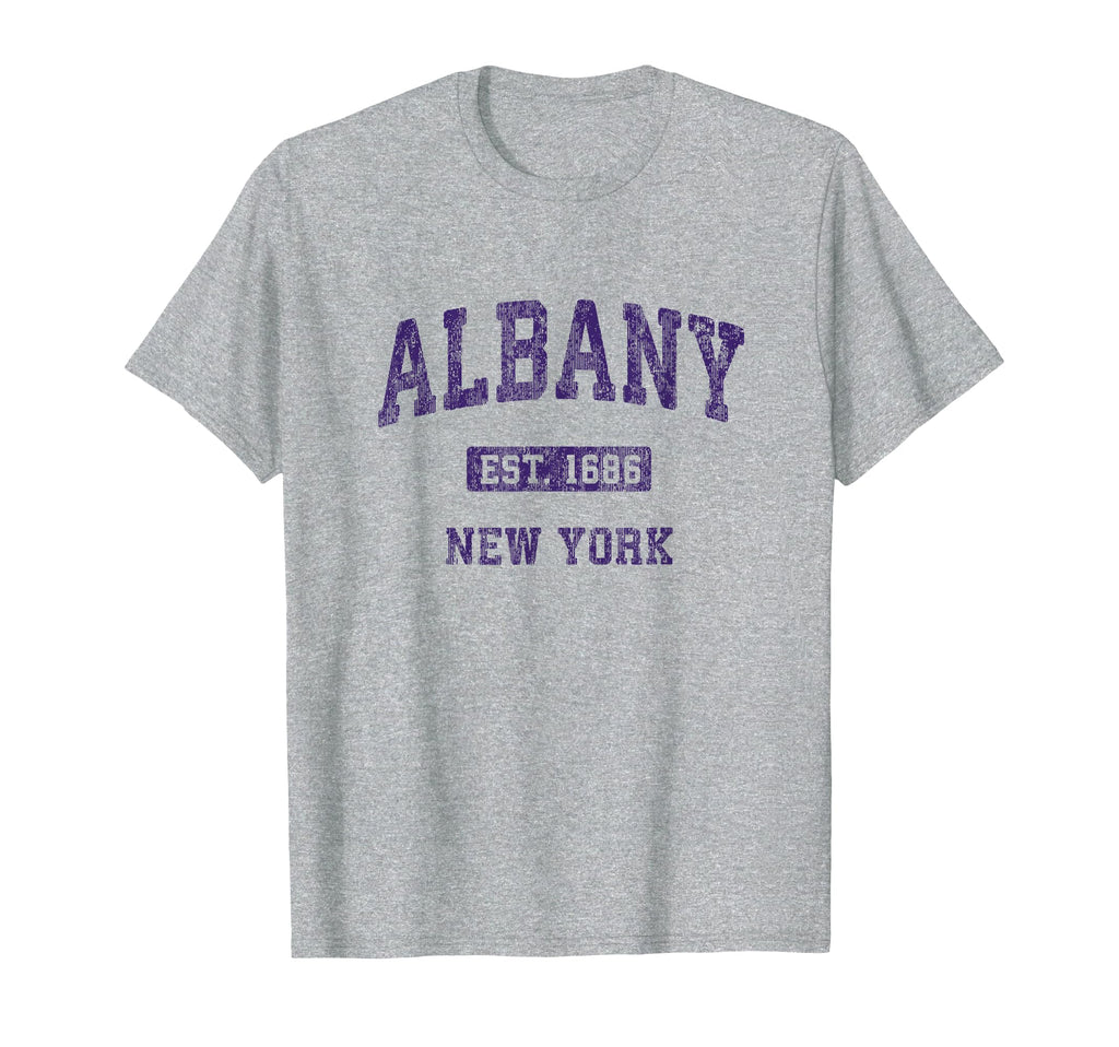 Albany New York Athletic Sports T-Shirt - Casual Everyday Wear Unisex - T-Shirt, Sweatshirt, Hoodie