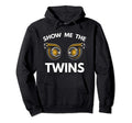 Show Me Twins Funny Car Turbo Boost Hoodie - Trendy Graphic for Adults - T-Shirt, Sweatshirt, Hoodie