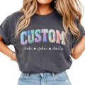 Personalized Mama Grandma Aunt Faux Patchwork with - Adult & Kids T-Shirts, Sweatshirts & Hoodies apparel design preview 1