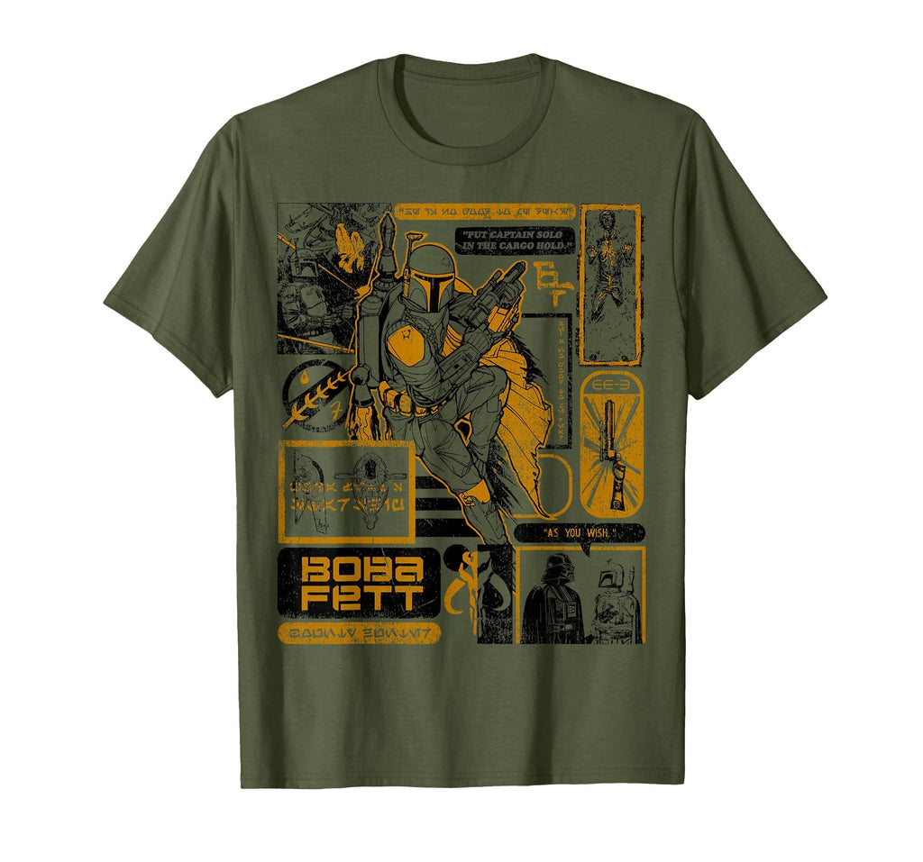Star Was Boba Fett Mandalorian T-Shirt - Casual Everyday Wear Men Women - T-Shirt, Sweatshirt, Hoodie