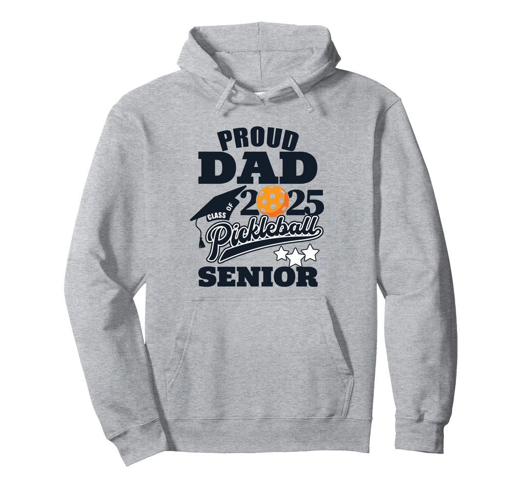 Senior 2025 Proud Dad Class 2025 Hoodie - Graphic Print Men Women - T-Shirt, Sweatshirt, Hoodie