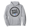 Rescued Dog Paw Animal Shelter Worker Hoodie - Minimalist Print for Adults - T-Shirt, Sweatshirt, Hoodie