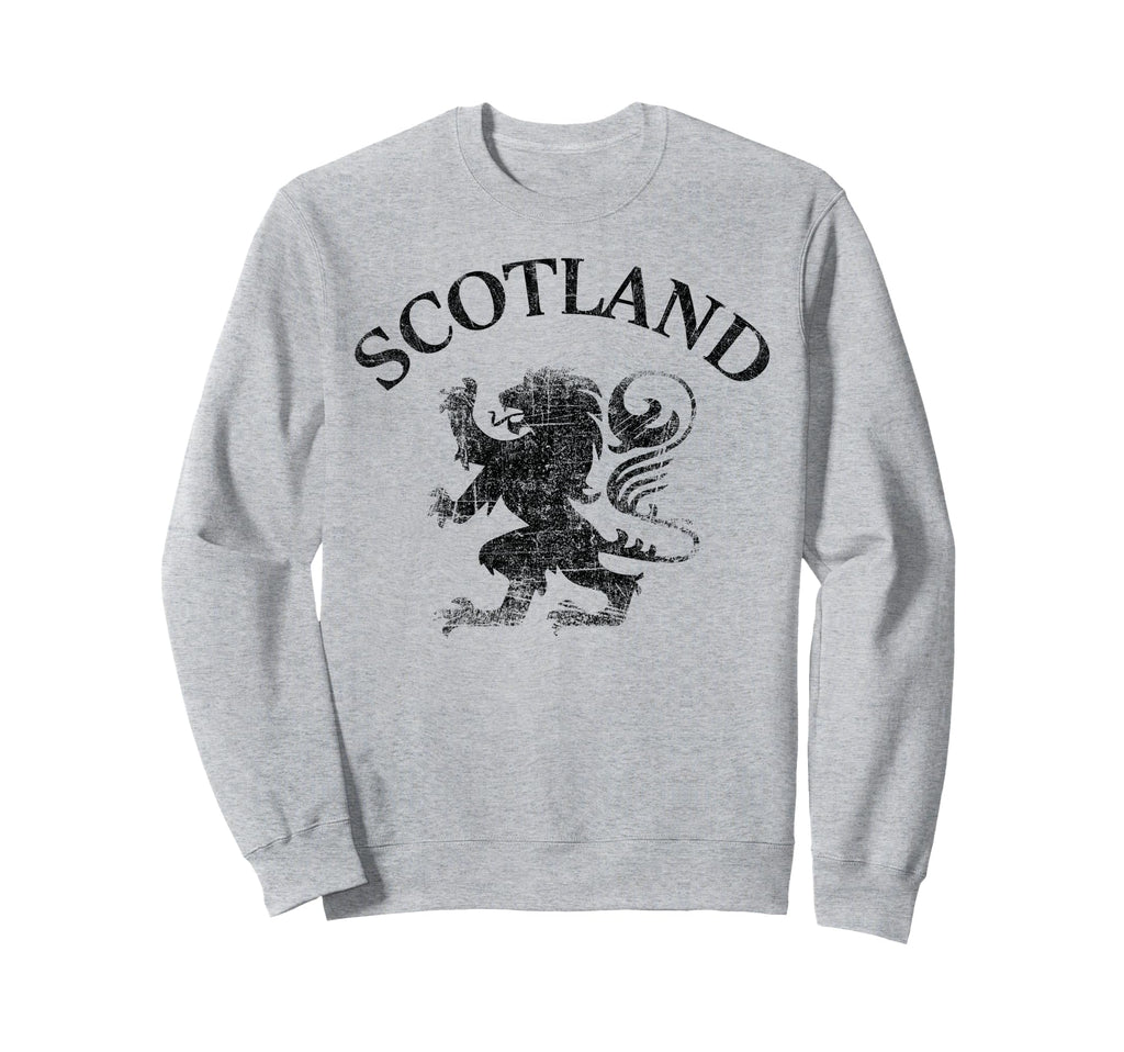 Scottish Lion Rampant Scotland Sweatshirt - Aesthetic Graphic for Adults - T-Shirt, Sweatshirt, Hoodie