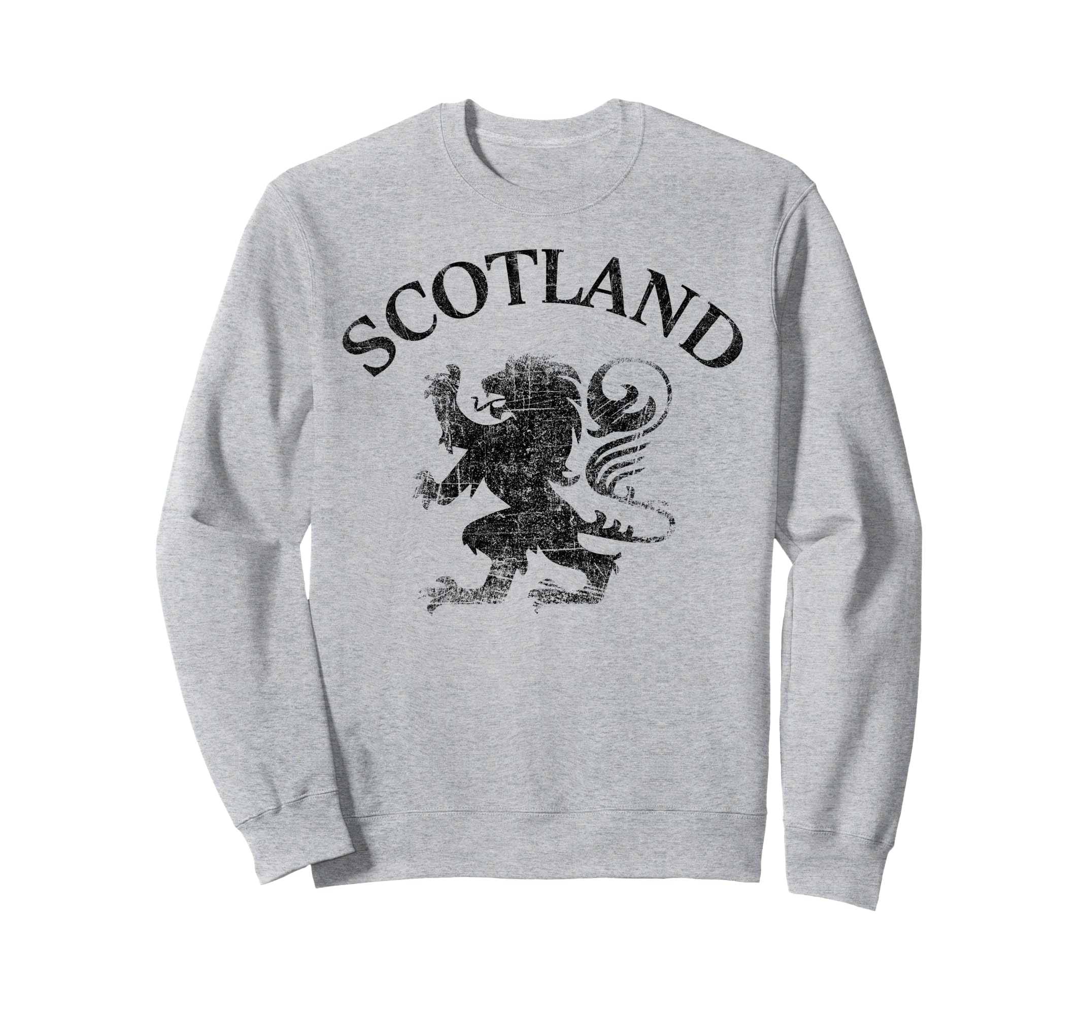 Scottish Lion Rampant Scotland Sweatshirt - Aesthetic Graphic for Adults - T-Shirt, Sweatshirt, Hoodie