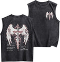 Vintage Goth Punk Graphic Tank Tops for Men Grunge - Adult & Kids T-Shirts, Sweatshirts & Hoodies apparel design preview 1