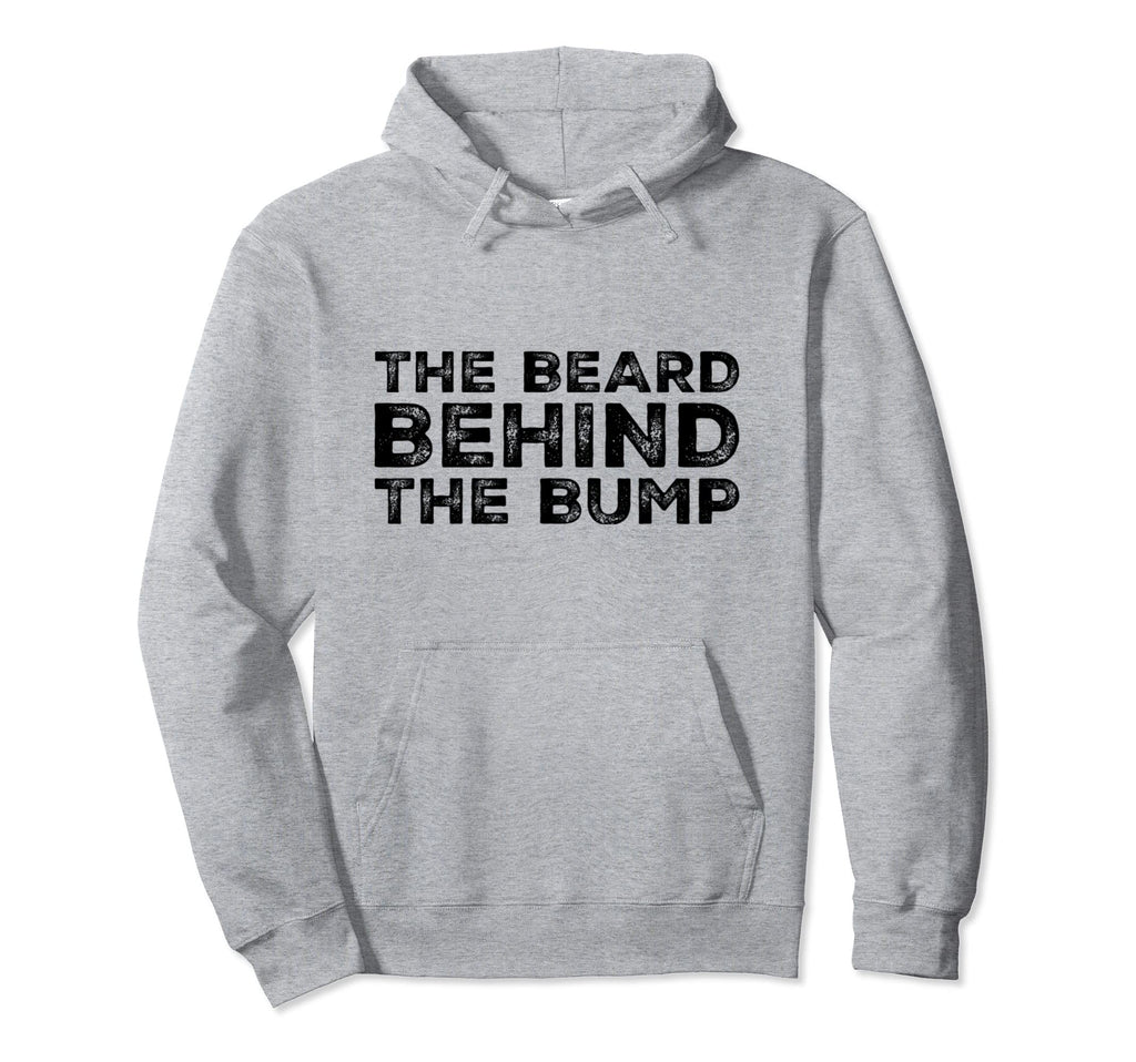 Funny Bearded Dads New Pregnancy Beard Hoodie - Trendy Graphic for Adults - T-Shirt, Sweatshirt, Hoodie