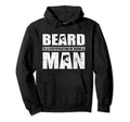 Bearded Funny Beard Dad Hoodie - Trendy Graphic for Adults - T-Shirt, Sweatshirt, Hoodie