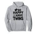 Twin Daddy Funny Twin Dad Hoodie - Casual Everyday Wear Men Women - T-Shirt, Sweatshirt, Hoodie