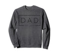 Mens Dad Est 2024 First Fathers Day Sweatshirt - Unique Graphic Men Women - T-Shirt, Sweatshirt, Hoodie