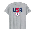 Usa Soccer T-Shirt - Aesthetic Graphic for Adults - T-Shirt, Sweatshirt, Hoodie