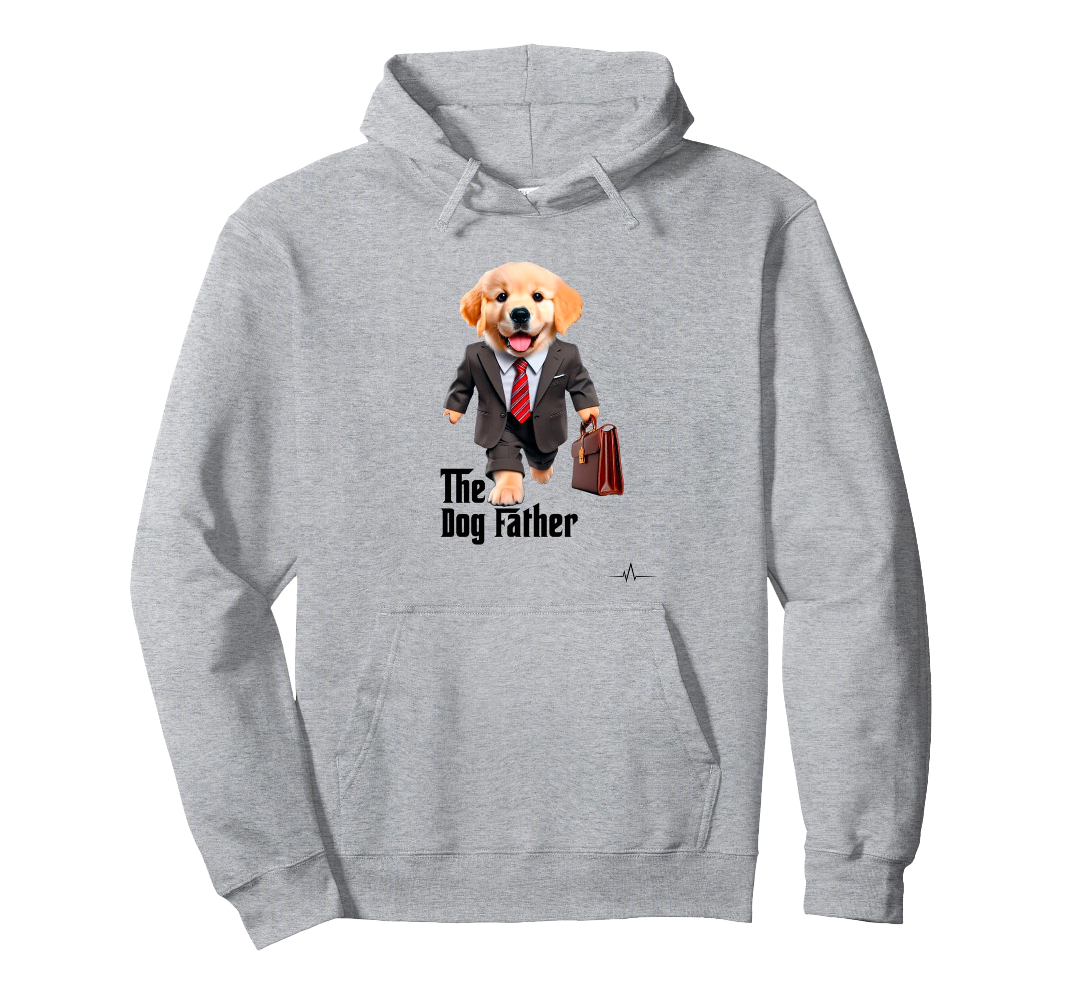 Dog Father Pet Funny Dog Dad Hoodie - Fun Novelty Design for Adults - T-Shirt, Sweatshirt, Hoodie