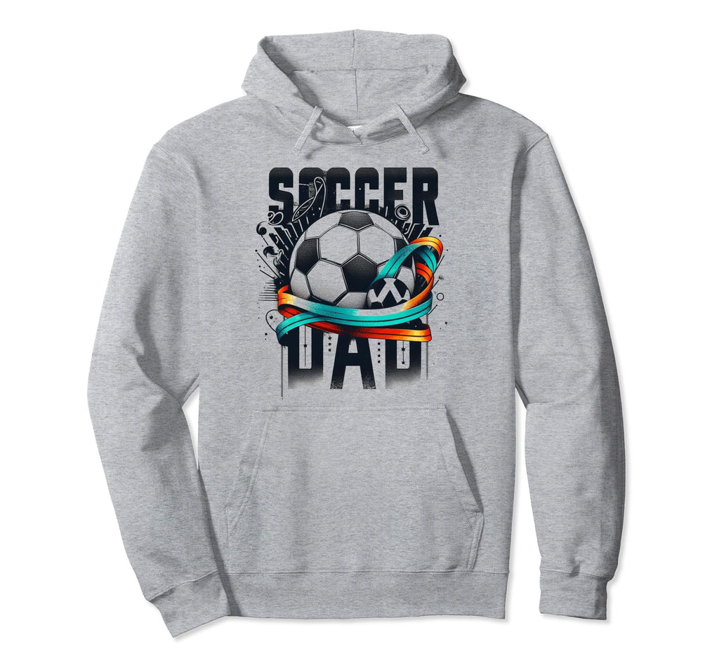 Soccer Dad Family Matching Dad Fathers Hoodie - Unique Graphic for Adults - T-Shirt, Sweatshirt, Hoodie