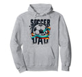 Soccer Dad Family Matching Dad Fathers Hoodie - Unique Graphic for Adults - T-Shirt, Sweatshirt, Hoodie