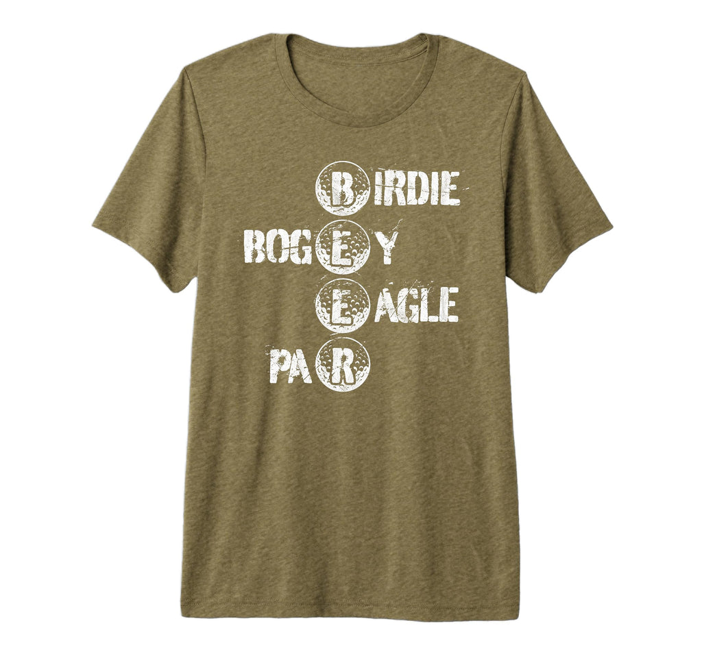 Golf And Beer Funny Golf Golfing Golfer T-Shirt - Minimalist Print Unisex - T-Shirt, Sweatshirt, Hoodie