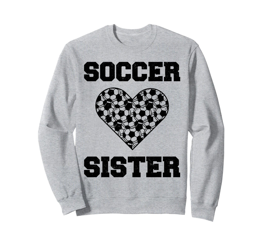 Soccer Sister Family Matching Sport Sweatshirt - Streetwear Style Unisex - T-Shirt, Sweatshirt, Hoodie