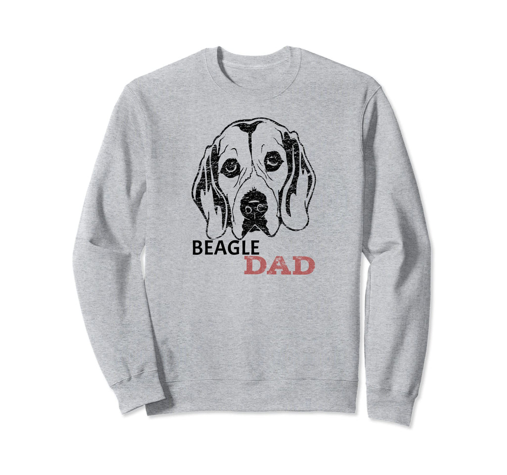 Beagle Dad Beagle Loves Sweatshirt - Casual Everyday Wear Unisex - T-Shirt, Sweatshirt, Hoodie
