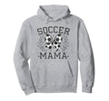 Coquette Bow Soccer Mama Game Day Hoodie - Casual Everyday Wear for Adults - T-Shirt, Sweatshirt, Hoodie