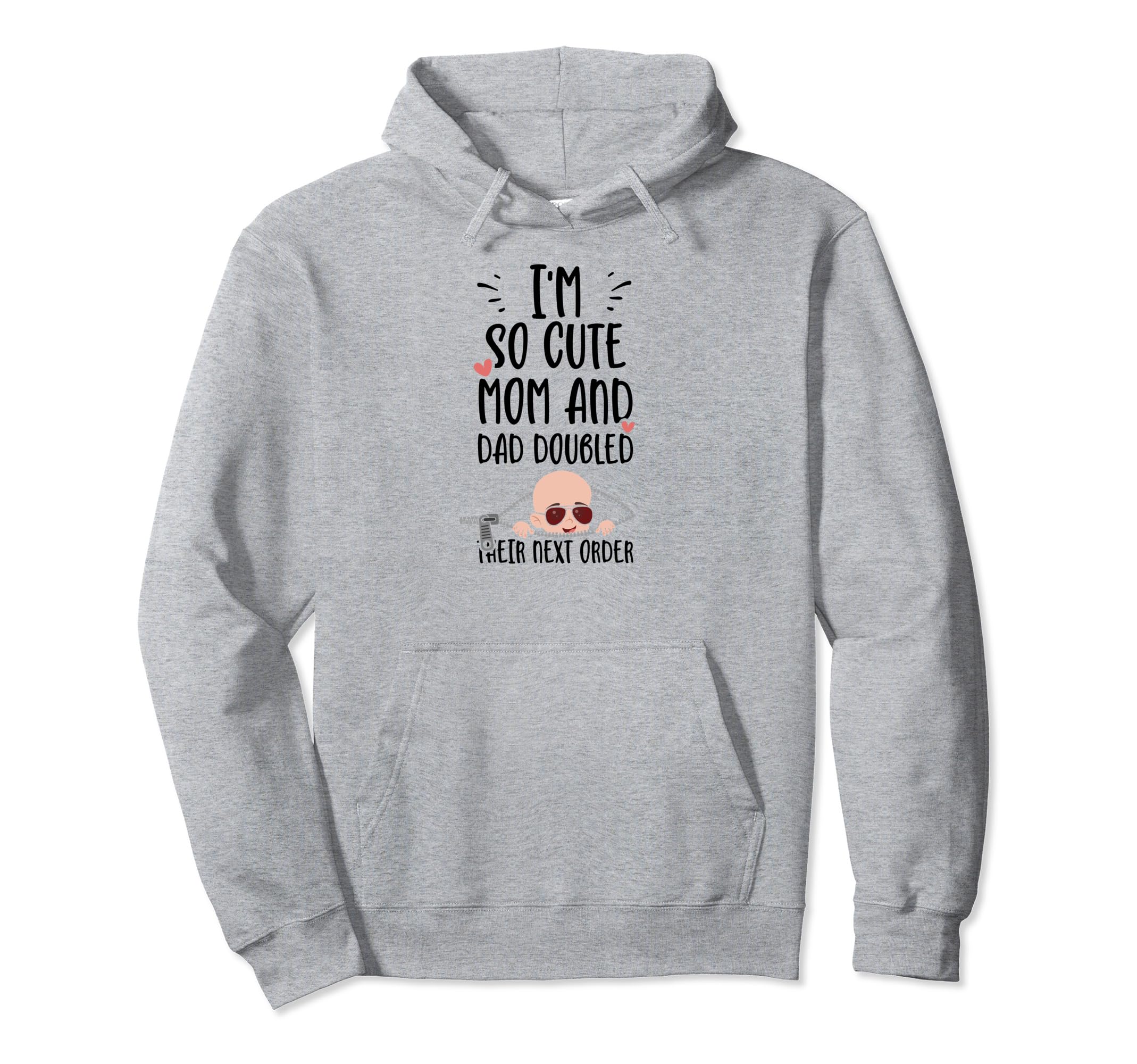 Twins Im So Mom And Dad Doubled Hoodie - Casual Everyday Wear Men Women - T-Shirt, Sweatshirt, Hoodie