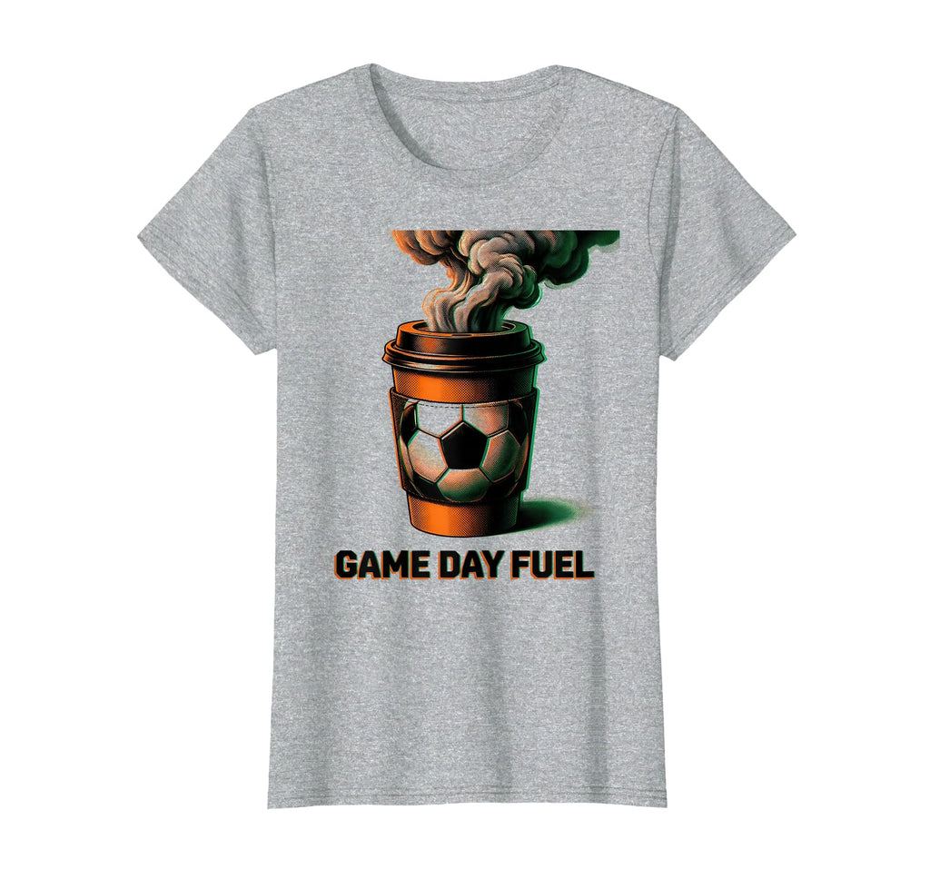 Game Day Fuel Soccer Mom T-Shirt - Custom Art Print Unisex - T-Shirt, Sweatshirt, Hoodie
