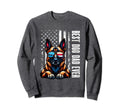 Belgian Malinois Best Dog Dad Ever Sweatshirt - Trendy Graphic for Adults - T-Shirt, Sweatshirt, Hoodie