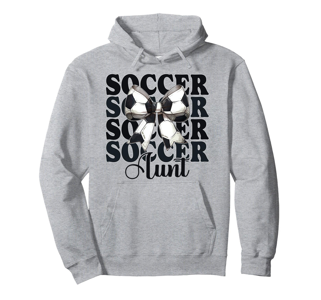 Womens Coquette Bow Ribbon Soccer Sweatshirt - Novelty Apparel for Adults - T-Shirt, Sweatshirt, Hoodie