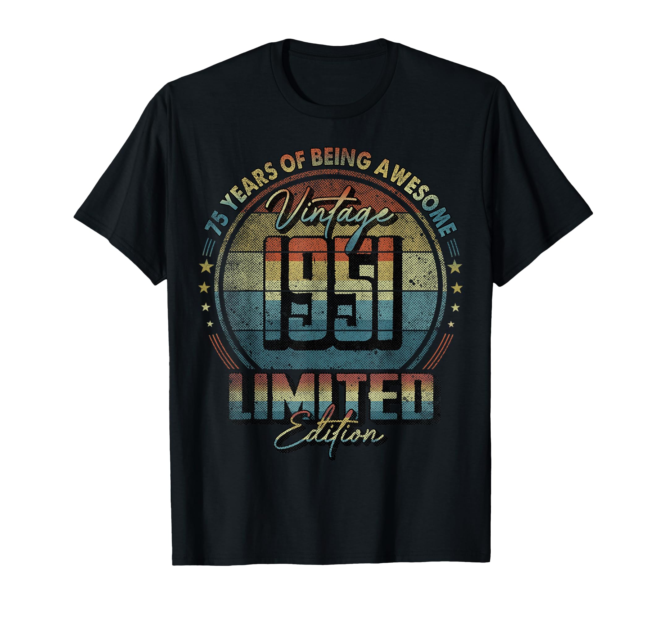 1951 75 Year Old 75Th Birthday T-Shirt - Novelty Apparel for Adults - T-Shirt, Sweatshirt, Hoodie