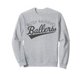 Busy Raising Ballers Baseball Mom Sweatshirt - Novelty Apparel for Adults - T-Shirt, Sweatshirt, Hoodie